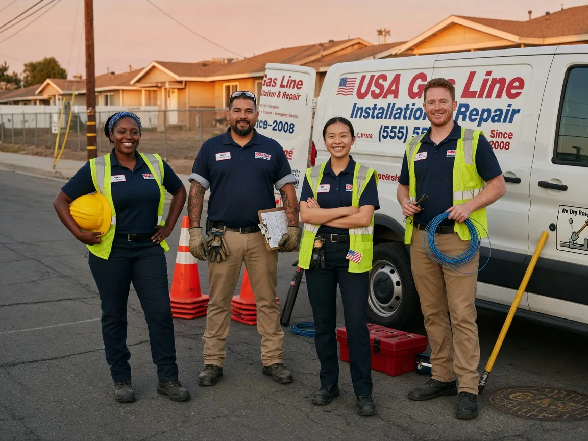 Gas Line Installation company in Huntington, IN